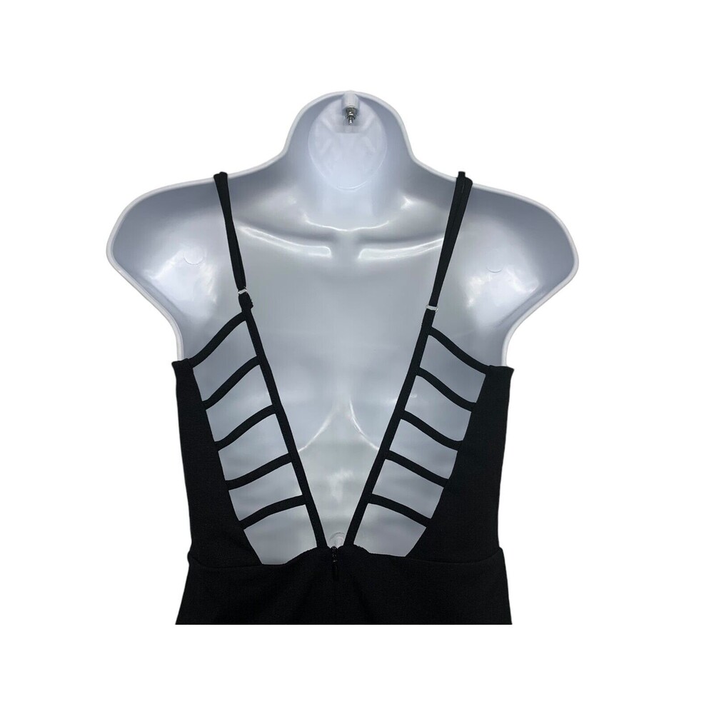 Lulu's Women's size S Black So Good Cut Out Sleeveless Bodycon Dress - Picture 9 of 11